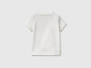Unisex Round Neck T-Shirt - Cream