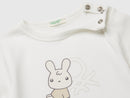 Unisex Round Neck T-Shirt - Cream