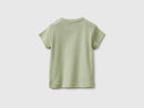 Unisex Round Neck T-Shirt - Light Green