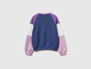 Girls Logo Sweatshirt - Lilac/blue