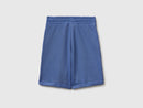 Junior Boys Jog Shorts - Airforce Blue