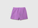 Girls Sweat Shorts - Purple