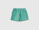 Girls Sweat Shorts - Aqua