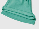 Girls Sweat Shorts - Aqua