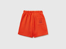 Basic Boy Jog Shorts - Orange
