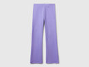 Girls Plain Leggings - Purple