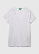 Linen T-Shirt - White