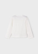 Long Sleeve Shirt - Cream/navy