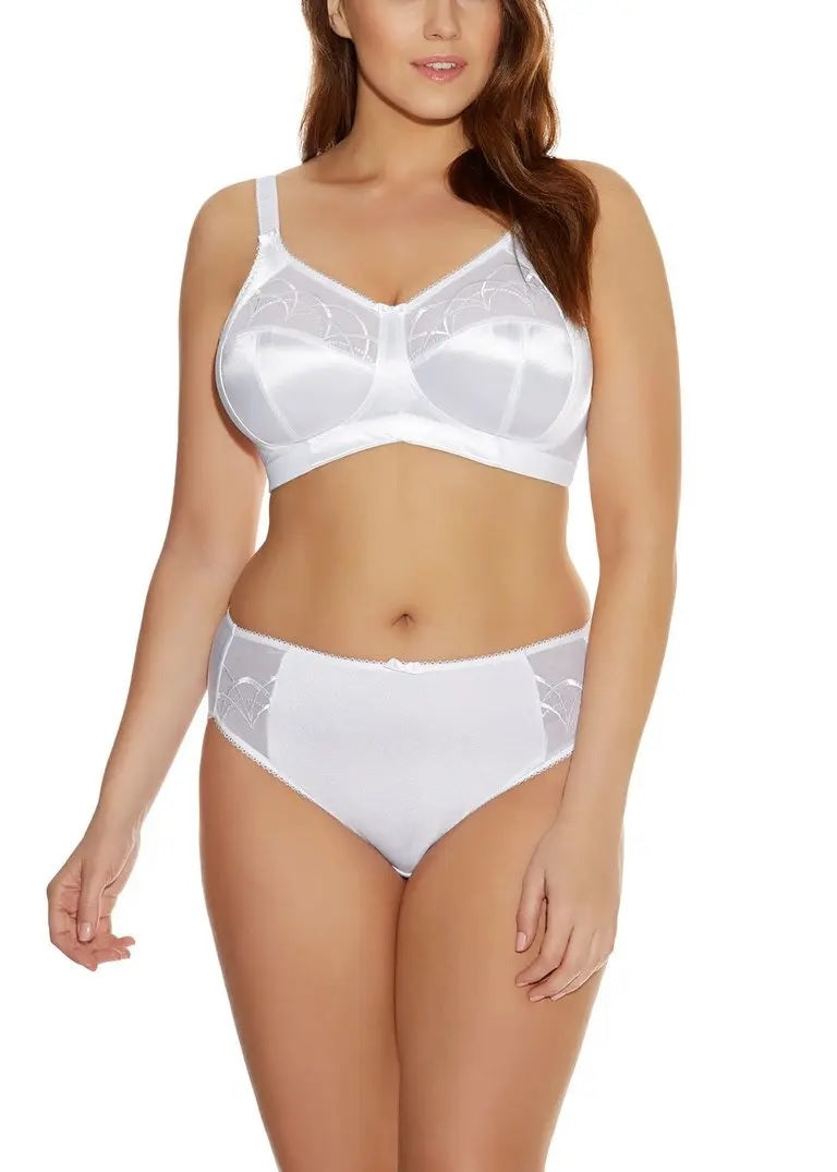 Cate Non Wired Bra - White