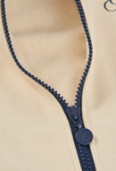 Fleece Hooded Jacket - Ivory