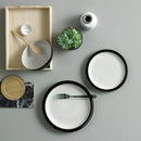 Elements Black 12 Piece Tableware Set