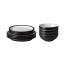Elements Black 12 Piece Tableware Set