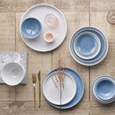 Studio Blue Small Coupe Plate Chalk