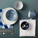 Studio Blue Coupe Dinner Plate Chalk