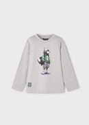 Wolf Long Sleeve Shirt - Smoke