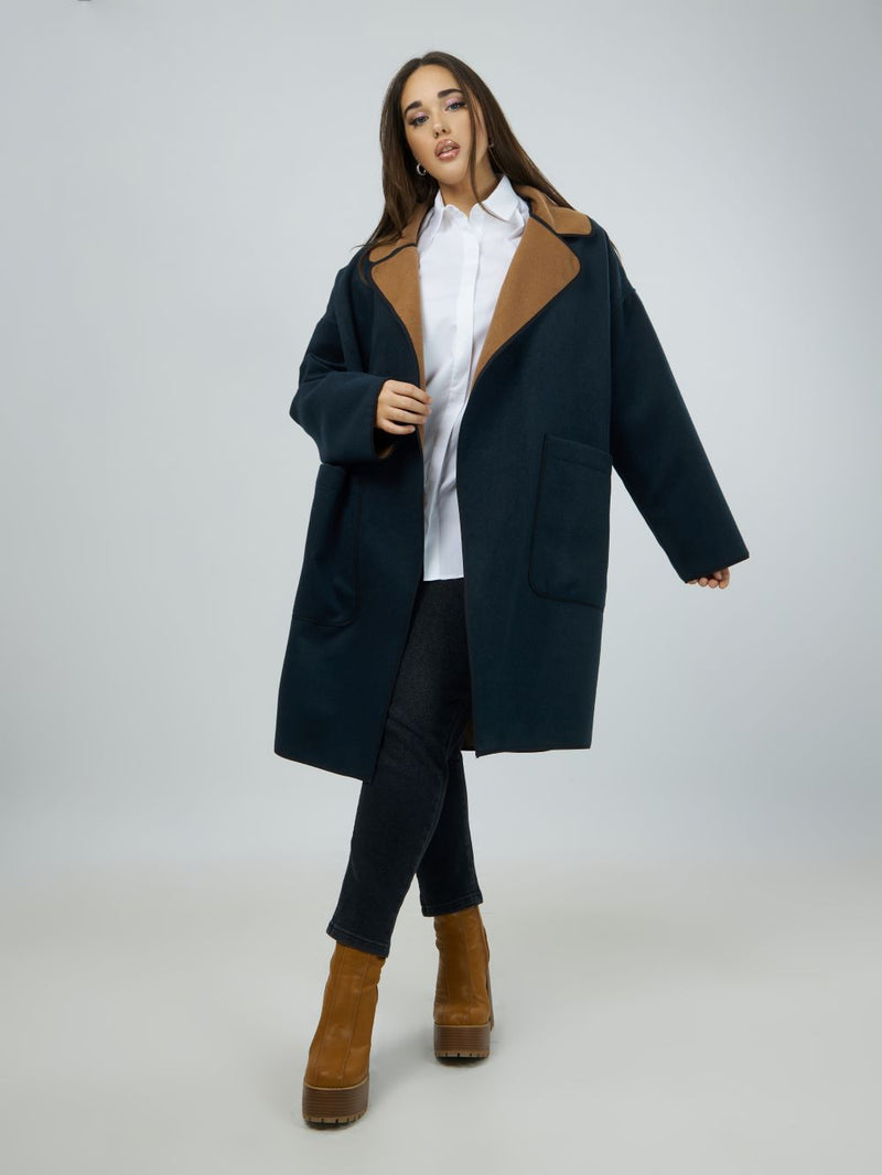 OVER COAT - Black