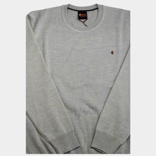 Plain Crew Neck Jumper - Meadow
