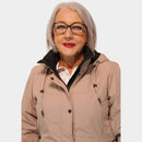 Reversible Jacket - Pale Rose/black