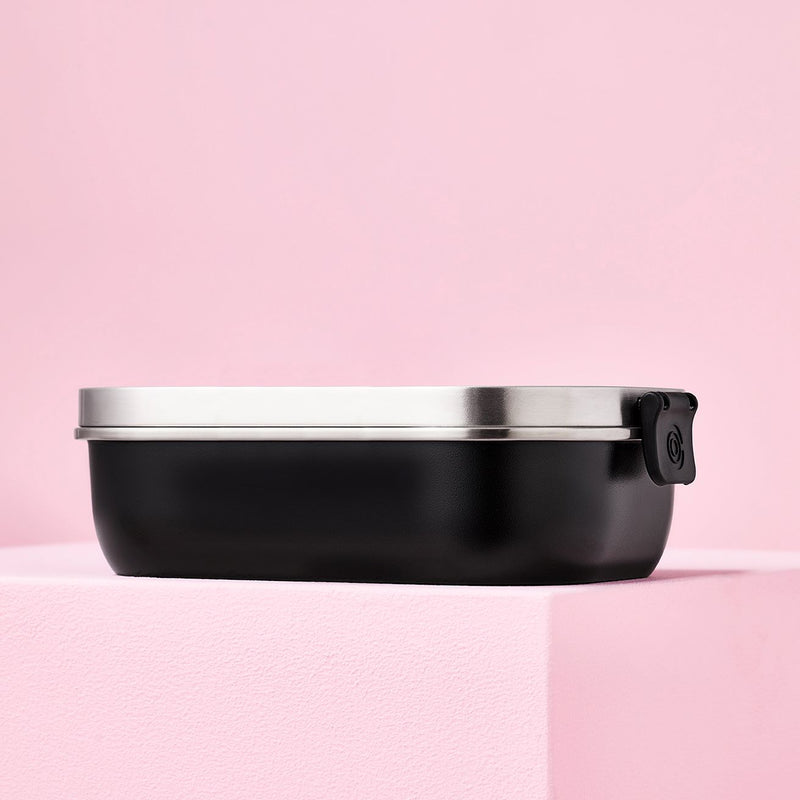 On The Go Lunch Box 900ml - Satin Black