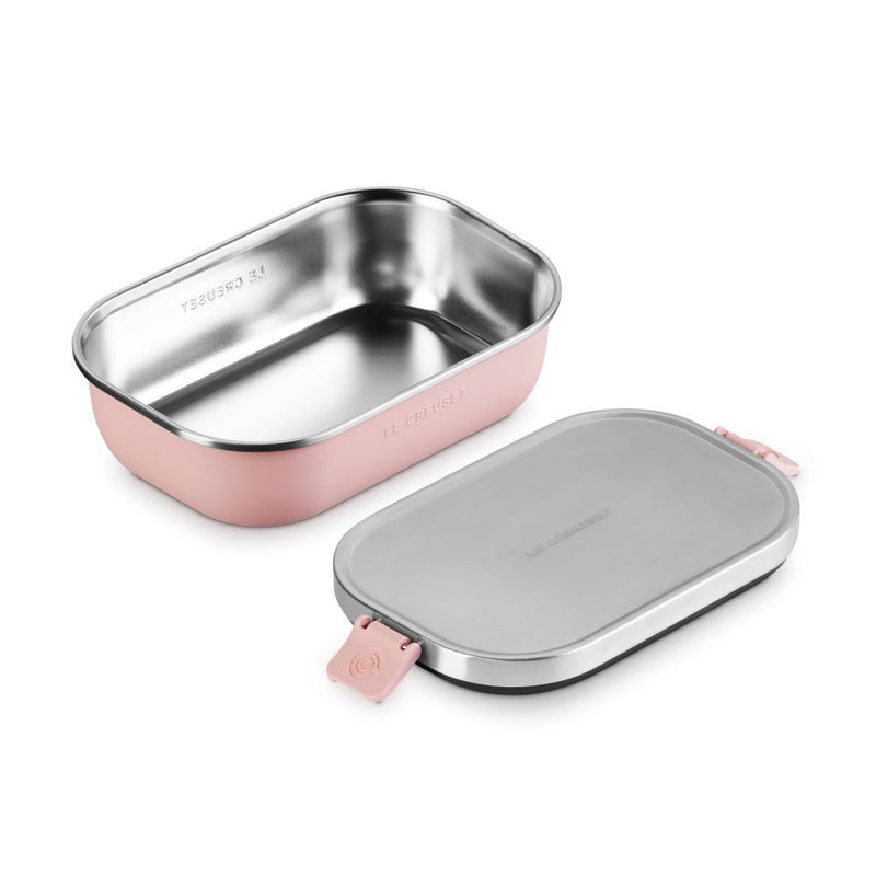 On The Go Lunch Box 900ml - Shell Pink