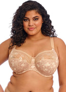 Morgan Underwire Banded Bra - Almond