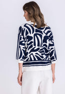 Beach Please Jumper - Blue Multi
