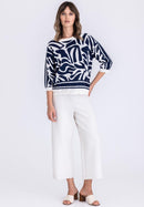 Beach Please Jumper - Blue Multi