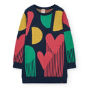 Dress &Tights Set - Navy