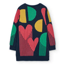 Dress &Tights Set - Navy