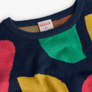 Dress &Tights Set - Navy