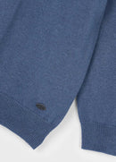 Long Sleeve Polo Shirt - Steel