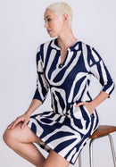 Beach Please Jersey Dress - Blue