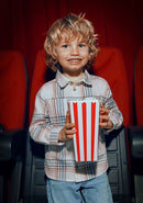 Long Sleeve Check Shirt - Cereal