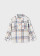 Long Sleeve Check Shirt - Cereal