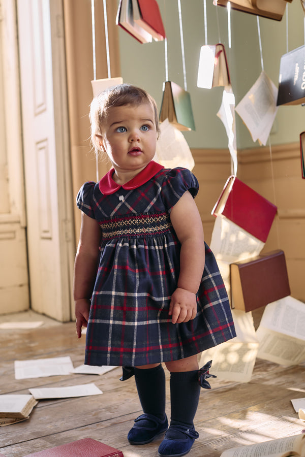 Balmoral Woven Dress - Balmoral Tartan