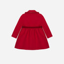 Balmoral Woven Coat - Red