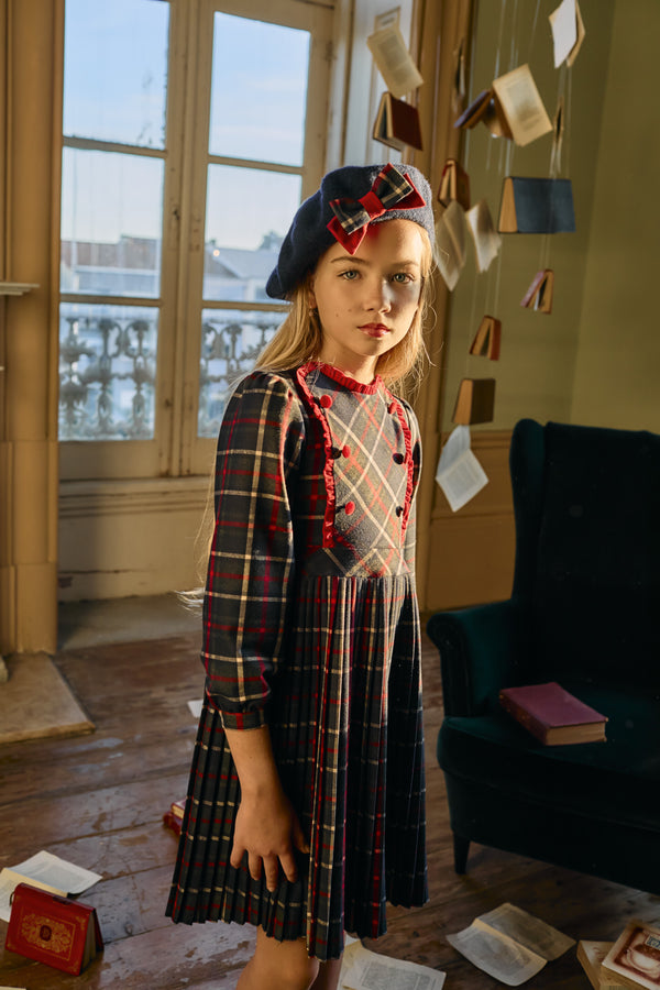 Balmoral Woven Dress - Balmoral Tartan