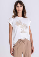 Golden Oasis Shirt - Ecru