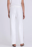 Golden Oasis Straight Trouser - Ecru