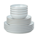White Speckle 12 Piece Tableware Set