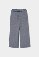 Knit Trousers - Navy
