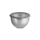 23cm Stainless Steel Mixing Bowl with Glass Lid