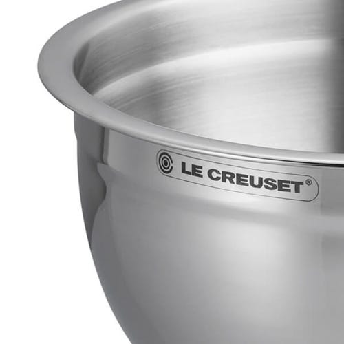 27cm Stainless Steel Mixing Bowl with Glass Lid