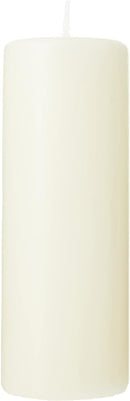 Unscented Ivory Pillar Candle - 7 x 20cm