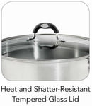 30cm Stainless Steel Casserole