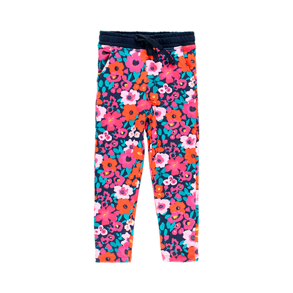 Floral Fleece Trousers - Print