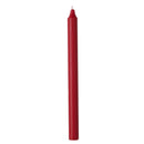 Rustic Taper Candle 29cm - Red