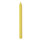 Rustic Taper Candle 29cm - Lemon