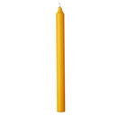 Rustic Taper Candle 29cm - Yellow