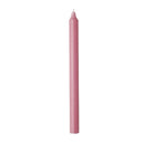Rustic Taper Candle 29cm - Rose